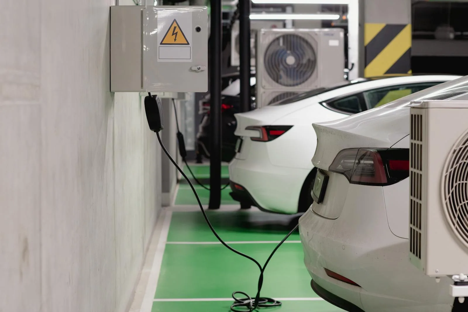 Borne de recharge IRVE à Levallois-Perret